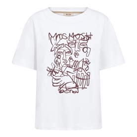 Mos Mosh Bernat O-SS T-shirt, White